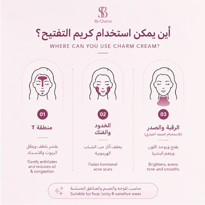 كريم التفتيح للتصبغات وآثار الحبوب | 250ml