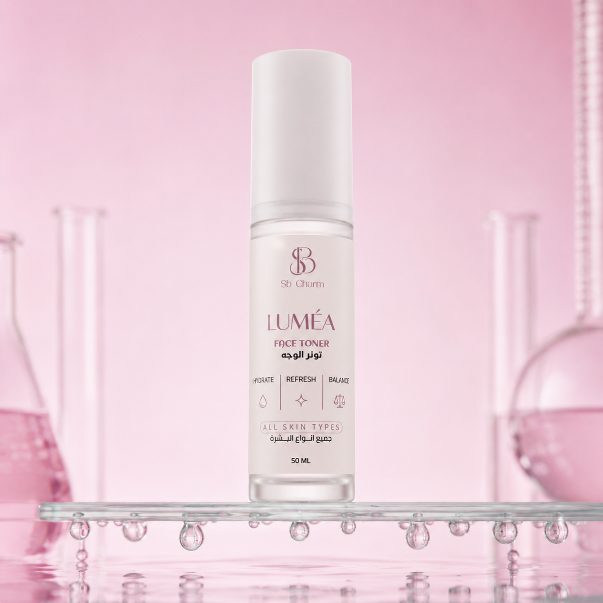 SB Charm LUMÉA Hydrating & Balancing Face Toner – 50ML