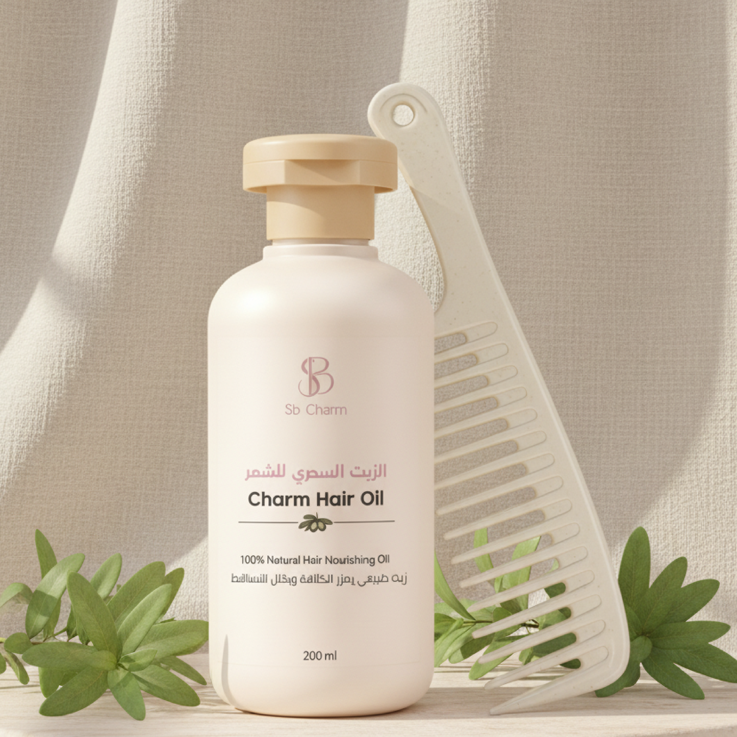 Charm Hair Oil – Stop Hair Fall & Grow Stronger Hair